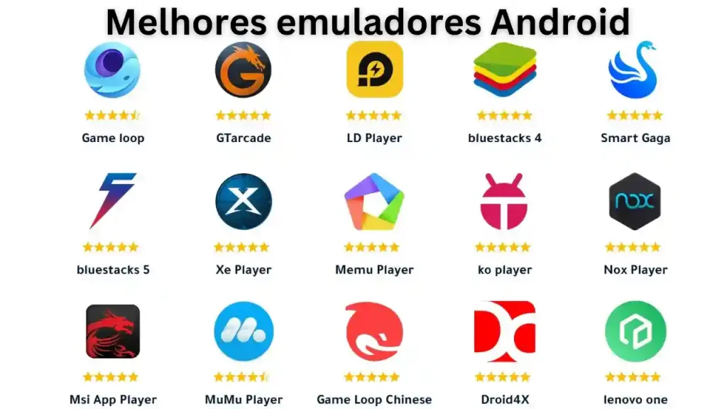 Melhores emuladores Android